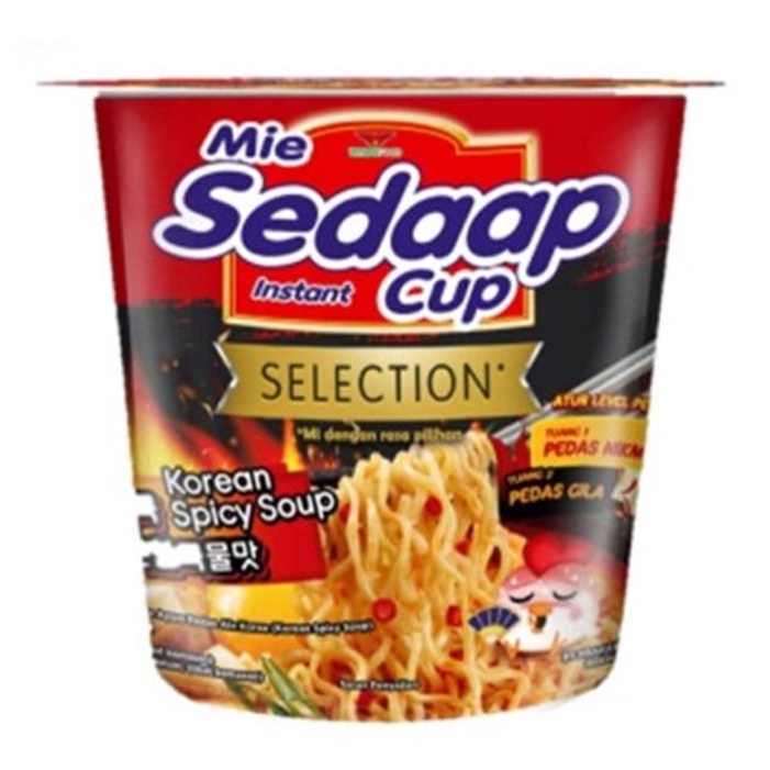 

Sedaap Mie Cup Korean Spicy Soup 81gr