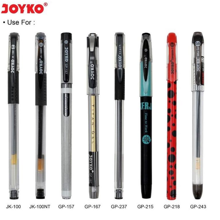 

<P-UOT <✔ Isi Pulpen Jel / Refill Gel Pen GPR-203 1 Pack 24 Pcs |paling laris