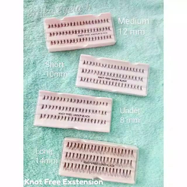 Bulu mata tanam knotfree 500 pcs