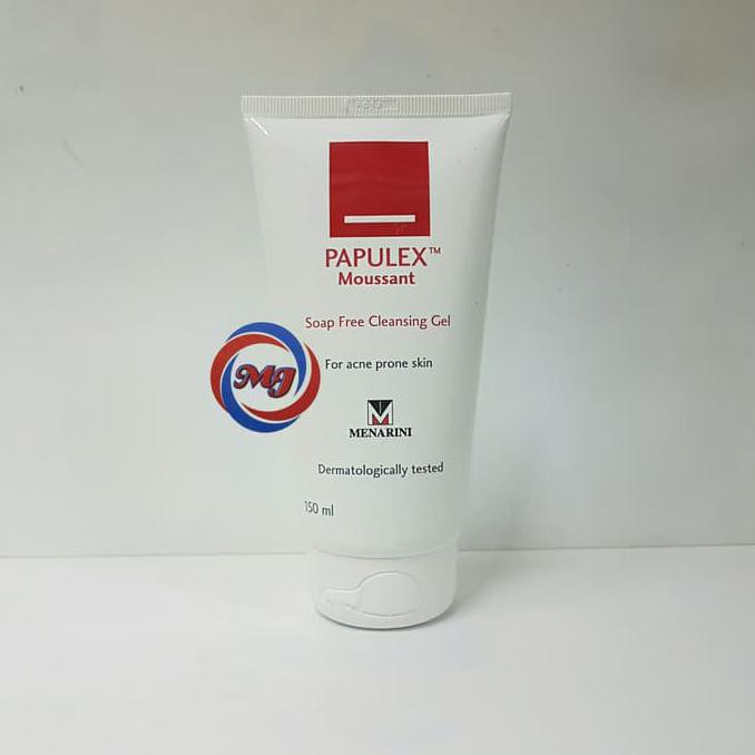 Termurah Papulex Moussant Soap Free Cleansing Gel 150 Ml ( Papulex Mousant )