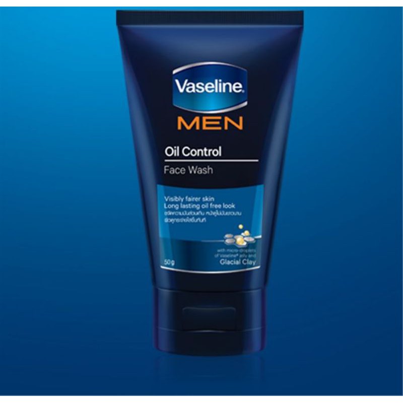 Jual Vaseline Men Oil Control Face Wash 100gr Shopee Indonesia