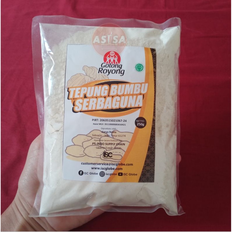 

Tepung Bumbu Serbaguna (4 pack @250 gram)