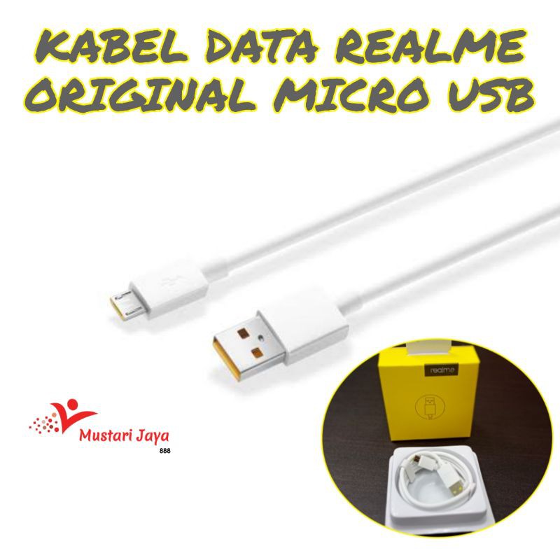 KABEL CHARGER REALME MICRO USB VOOC FAST CHARGING KABEL DATA REALME VOOC MICRO USB