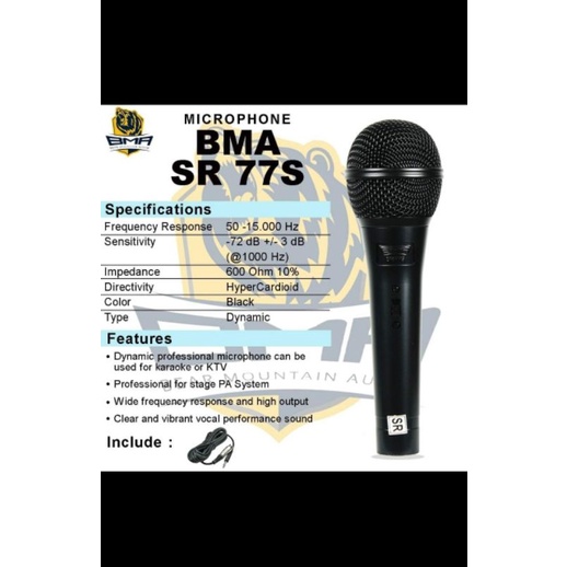 Mic BMA SR 77S