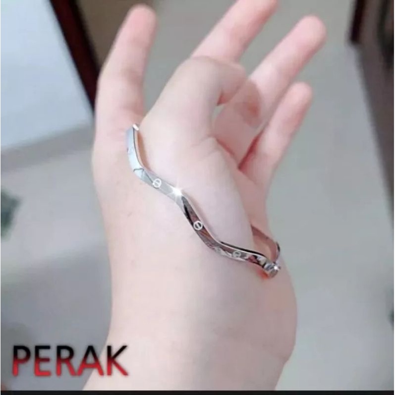 Cod gelang titanium perhiasan wanita import