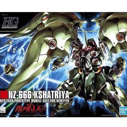 HG 1/144 HGUC NZ-666 Kshatriya Bandai