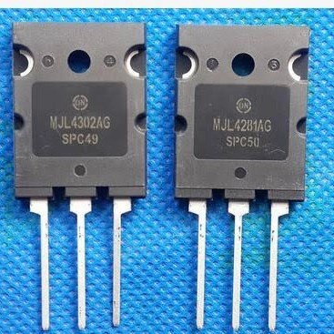 MJL4302A MJL4281A MJL4302 MJL4281 Power 230Watt ON Transistor Sepasang - Ekonomis