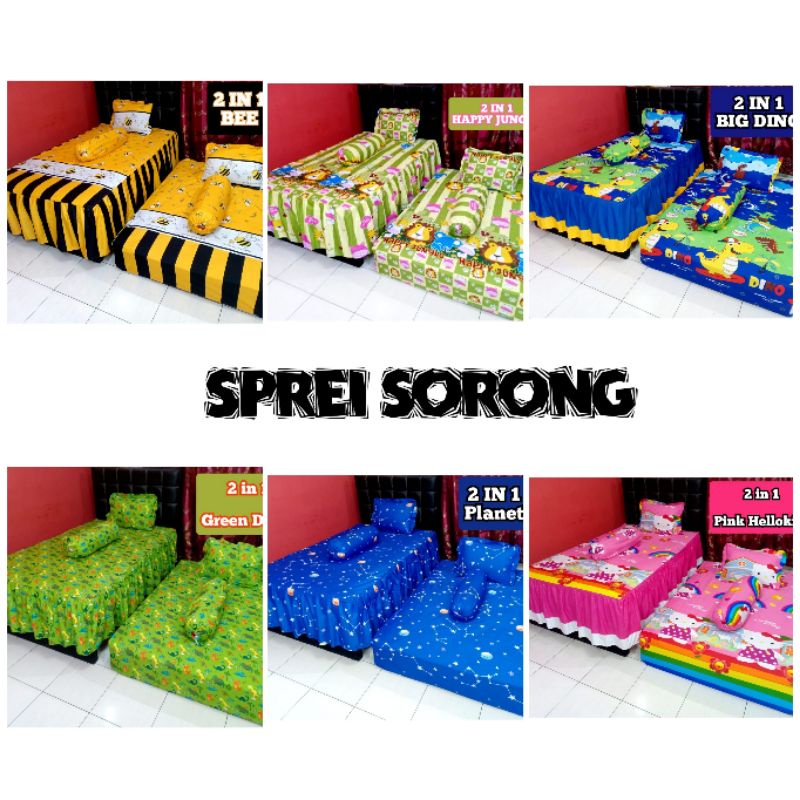 Sprei home Made sorong 2in1 murah