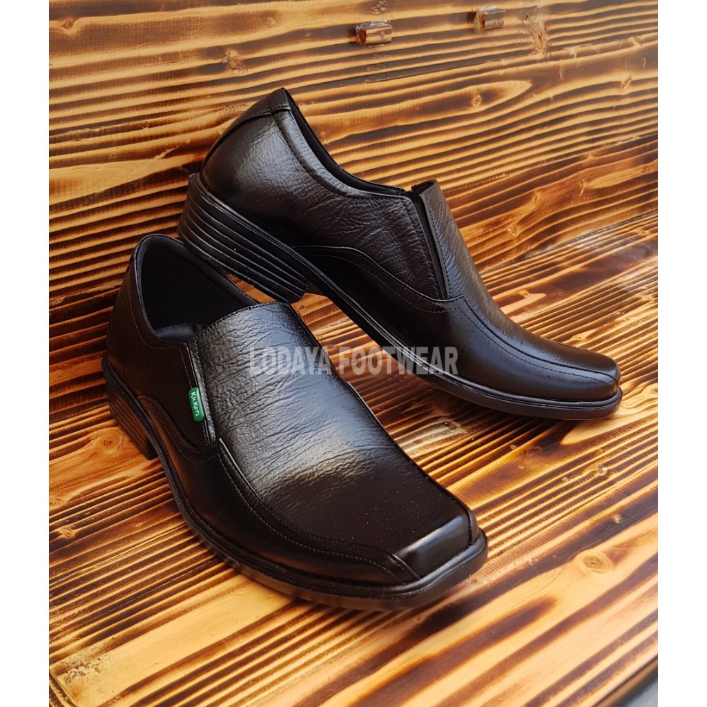 Sepatu Pantofel Kulit Sapi Asli Garut Pria Kantor-5