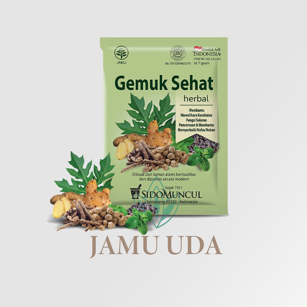 Jamu Gemuk Sehat Sidomuncul