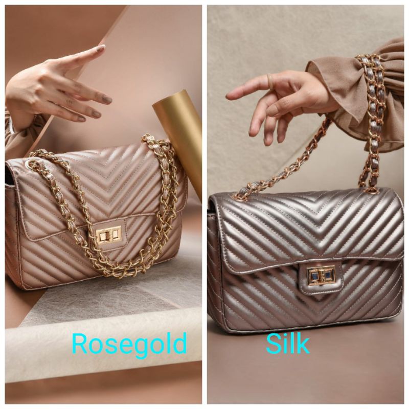 Boston Chevron bag by Local.id