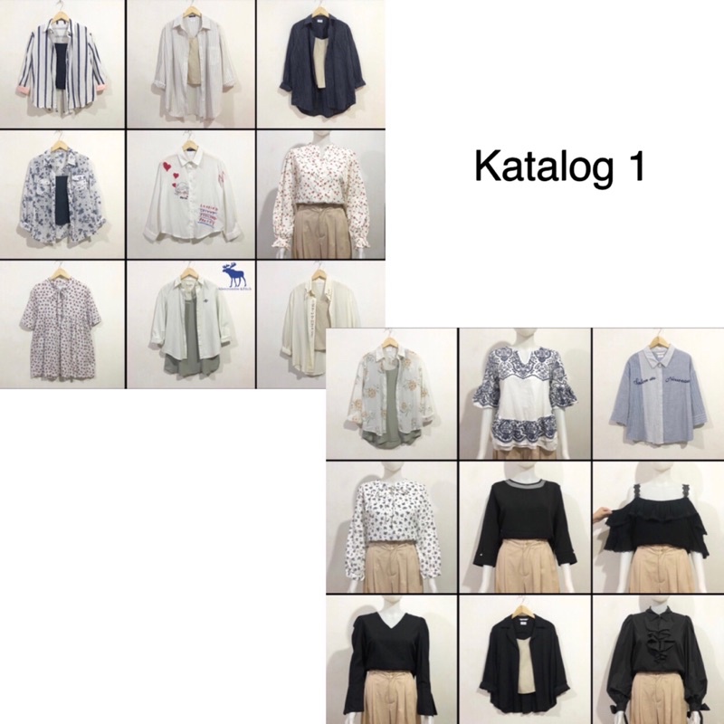 WH464 WH467 WH471 WH472 BL338 BL337  - Korean Look Shop