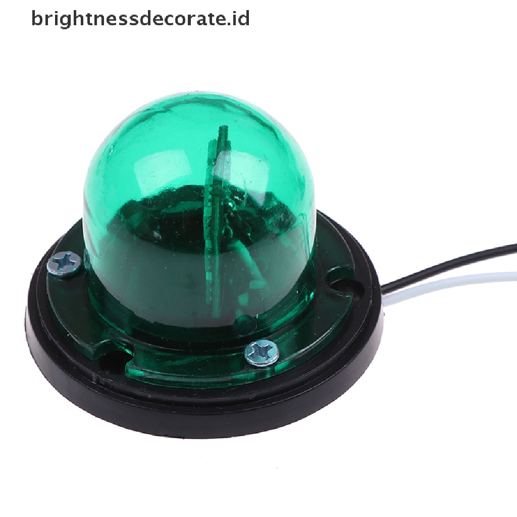 2 Pcs Lampu Navigasi LED Bahan Stainless Steel Warna Merah Hijau Untuk Perahu