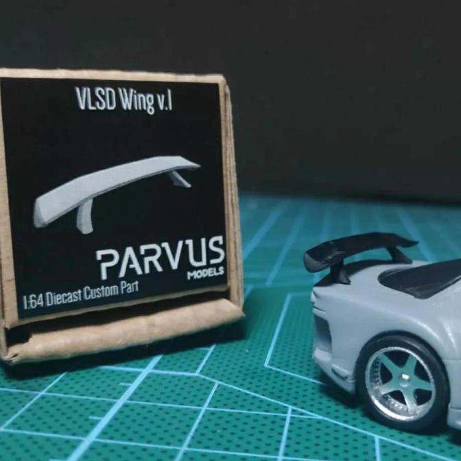 Parvus Models Wing Veilside v1 VLSD Custom Hot Wheels Tomica Diecast