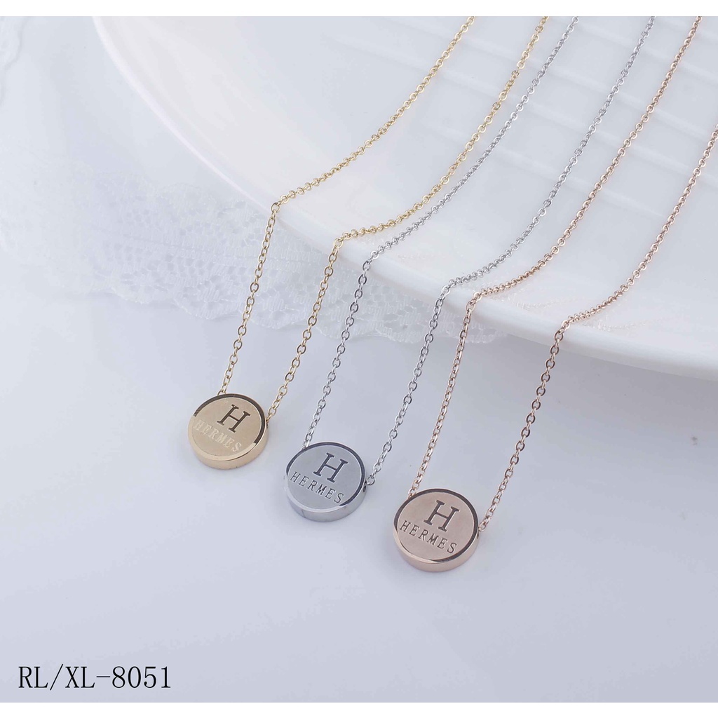 Kalung Titanium Perhiasan Fashion 7505/8051