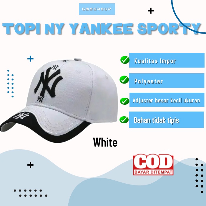 Topi Import NY Sporty Baseball Topi Golf Topi Pria Trendy