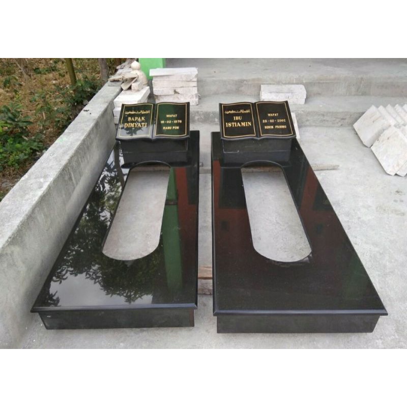 Kijingan Makam Granit Minimalis
