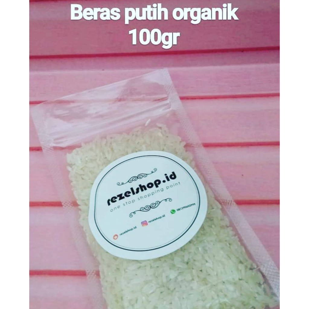 

Beras putih organik