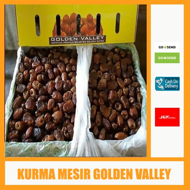 

KURMA MESIR GOLDEN VALLEY - Kurma Golden Valley Langsung Kemasan Dus