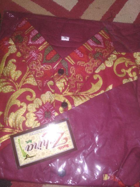 New Arrival Distro Batik Pria Bordir Sogan Hrb026 Batikaf Notoarto Batik Ipnu-ippnu Hem Pria Bel