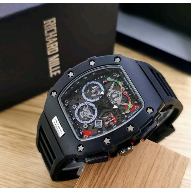 BEST SELLER JAM TANGAN RM RICHARDMILLE JAM TANGAN TERLARIS RUBBER