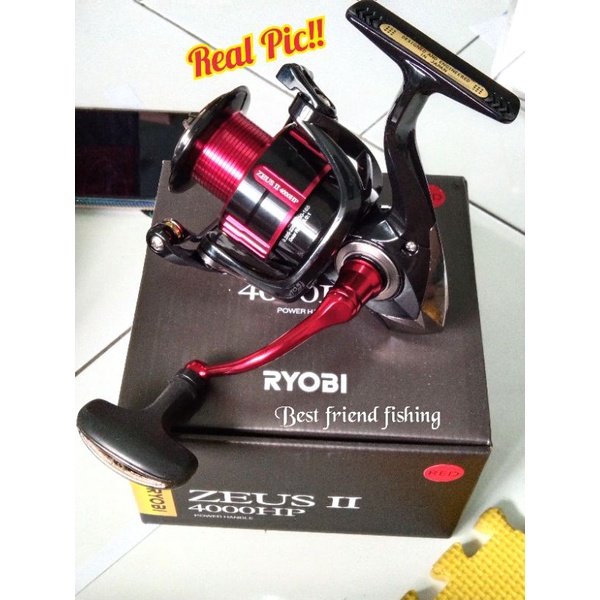 REEL RYOBI ZEUS II HP 1000 2000 3000 4000 6000 ORIGINAL TERBARU SPECIAL DESIGN POWER HANDLE