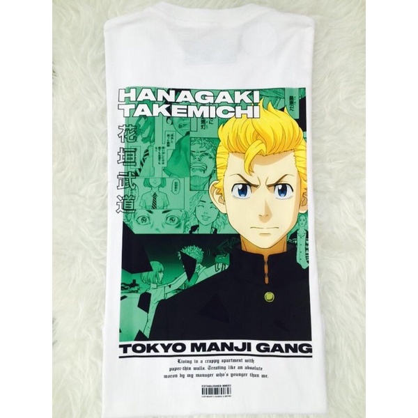 Kaos Hanagaki Takemichi Anime Tokyo Revenger Manga Premium Unisex