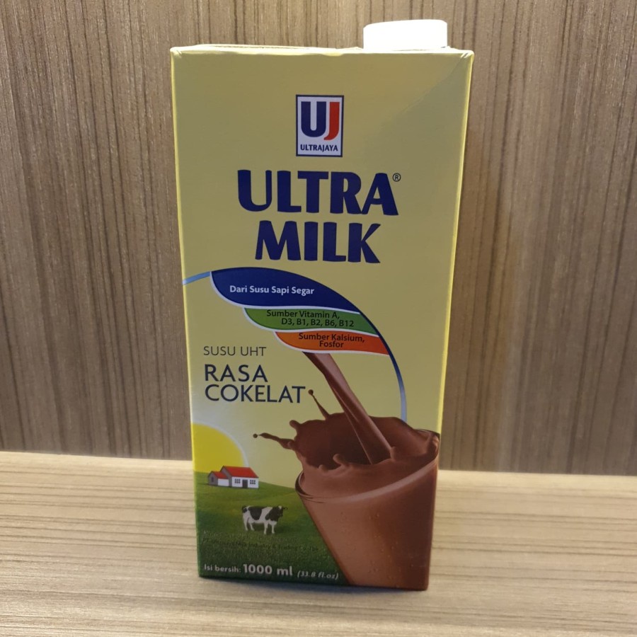 

Susu Ultra Milk Susu UHT Rasa Cokelat 1000 Ml Dari Susu Sapi Segar