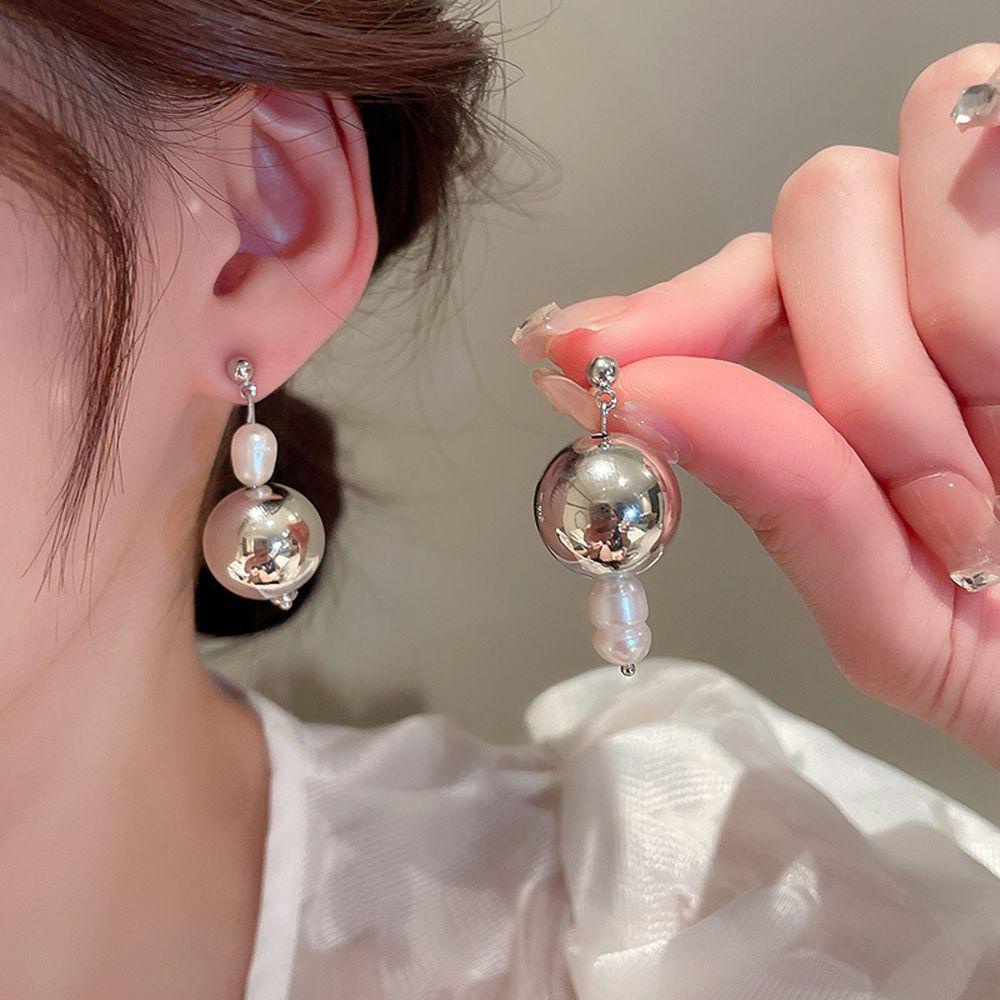 Mxbeauty Wanita Drop Earrings Eropa Vintage Asimetris Punk Temperamen Menjuntai Anting