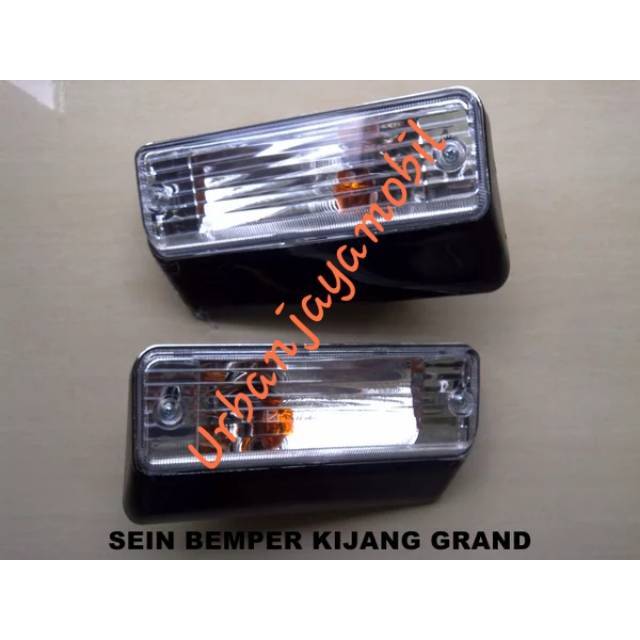 lampu bemper sen bemper kijang grand super rover jantan cristal sepasang