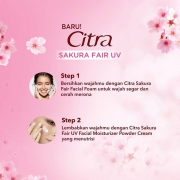 ★ BB ★ Citra Sakura Glow UV Powder Cream 40gr