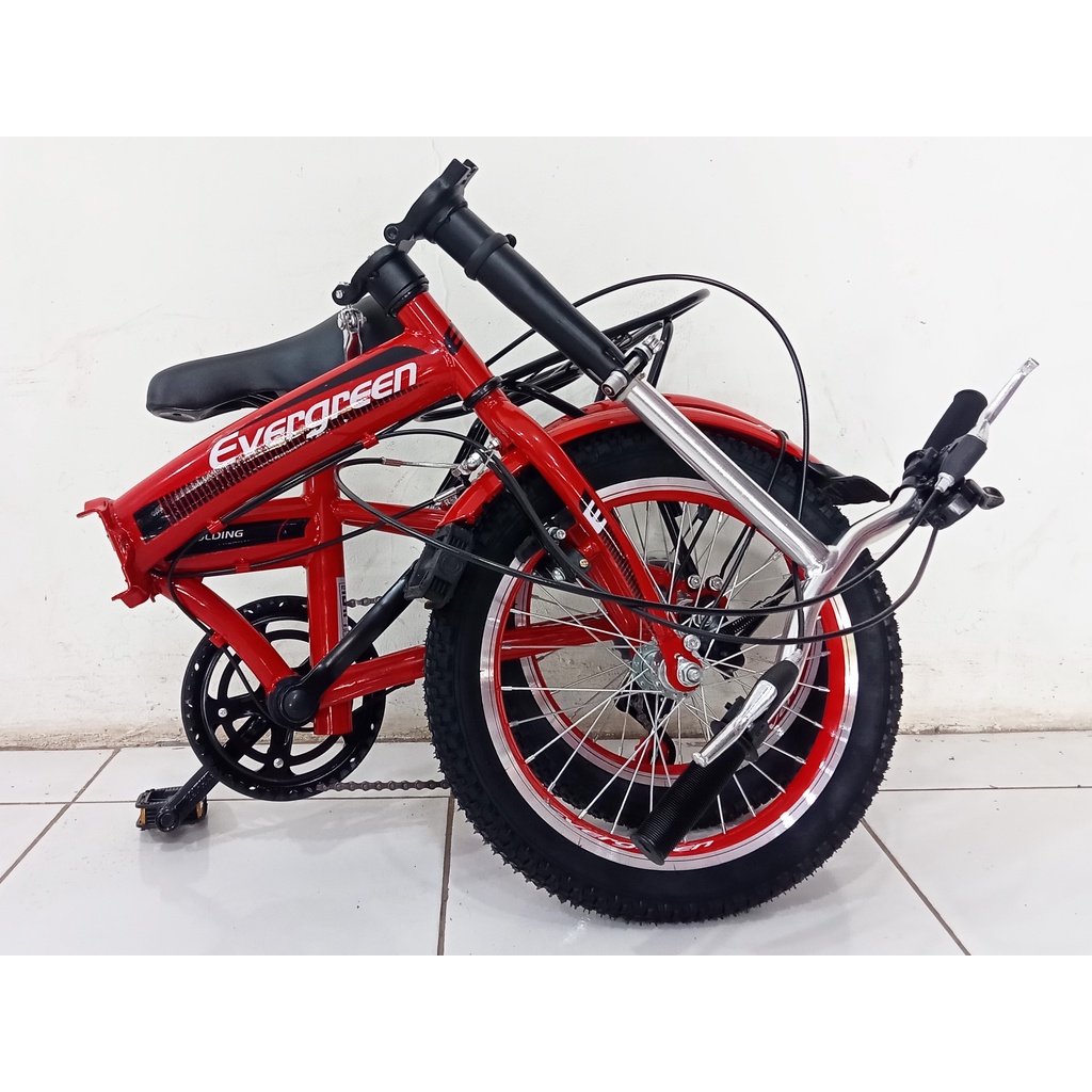 Sepeda Lipat Anak 16 inch Evergreen 6 Speed Murah-6