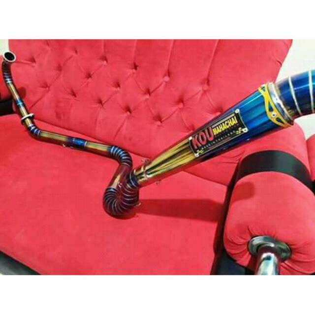 knalpot racing kou kobra kidal leher cobra satria fu sonic supra gtr mx vixion cb 150r cbr old new