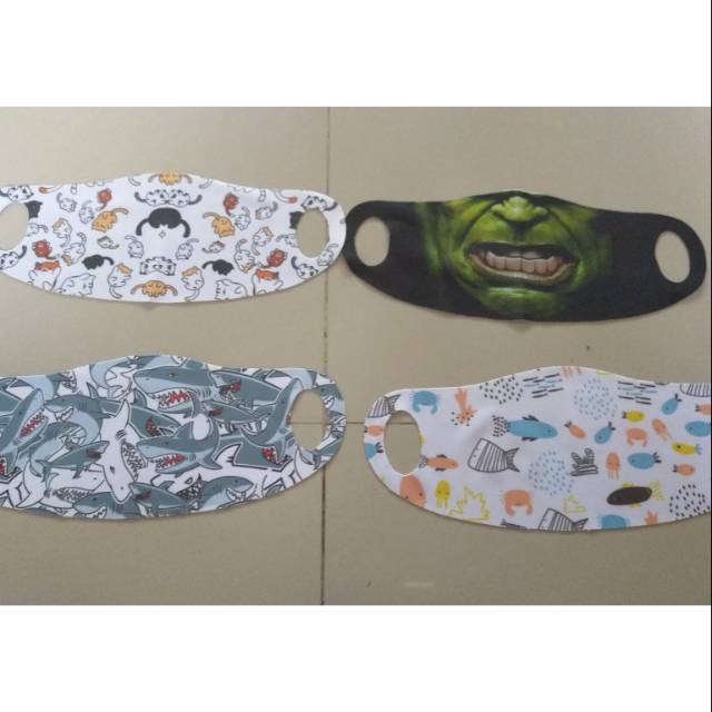 masker anak scuba 3d print