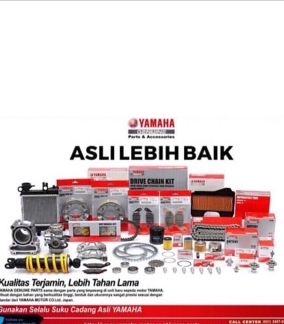 CORONG DUDUKAN PER CVT XMAX X MAX ASLI ORI YAMAHA B74 E7684 00