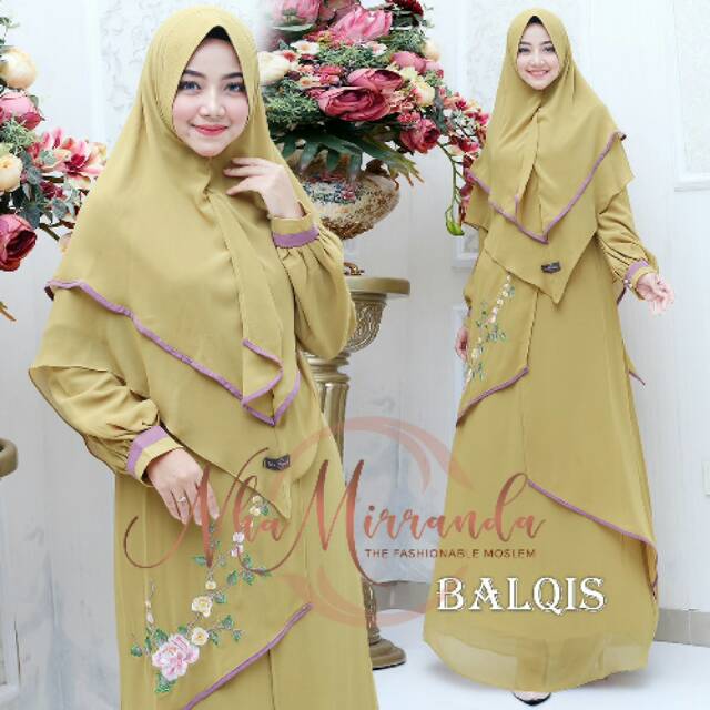 Sale balqis syari by nha miranda
