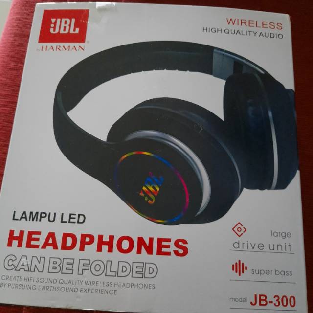 HEADPHONES WIRELESS JBL (JB-300)
