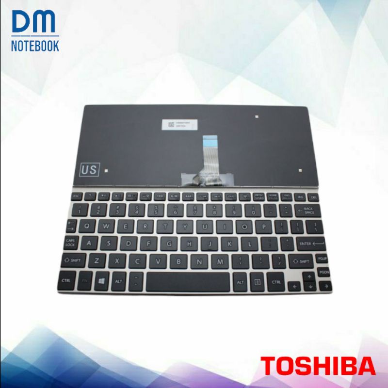 Keyboard Toshiba Satellite NB10 NB10A NB10-A NB10T-A NB15-A Ver Japan
