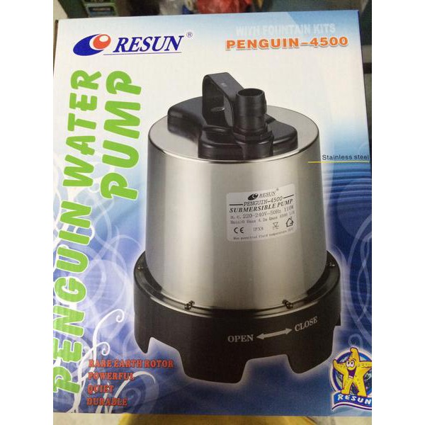 Pompa Air Aquarium Resun Penguin 4500 / Pompa Air Kolam Resun Penguin 4500