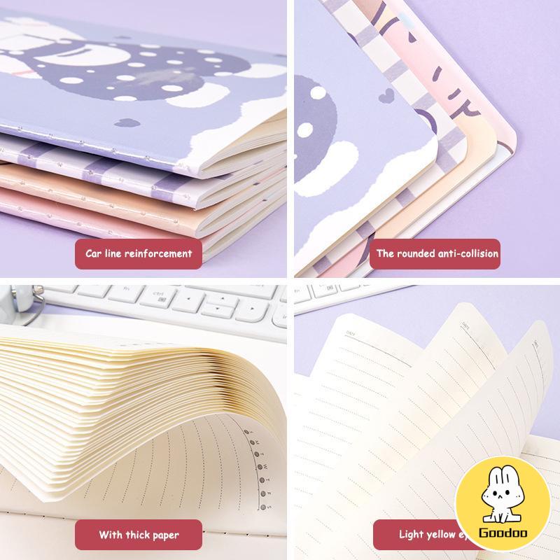 Kreatif A5 Notebook Lucu Alat Tulis Siswa Kantor Notepad -Doo