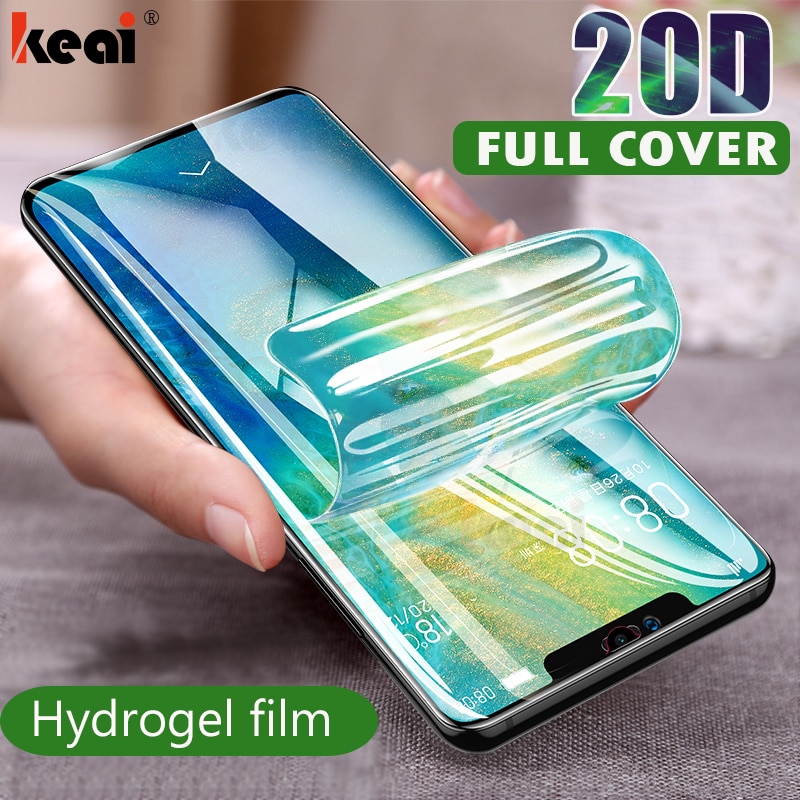 Film Pelindung Layar Hydrogel 20d Untuk Huawei P40 P20 P30 Lite Honor Mate 30 20 Pro 10 I Lite