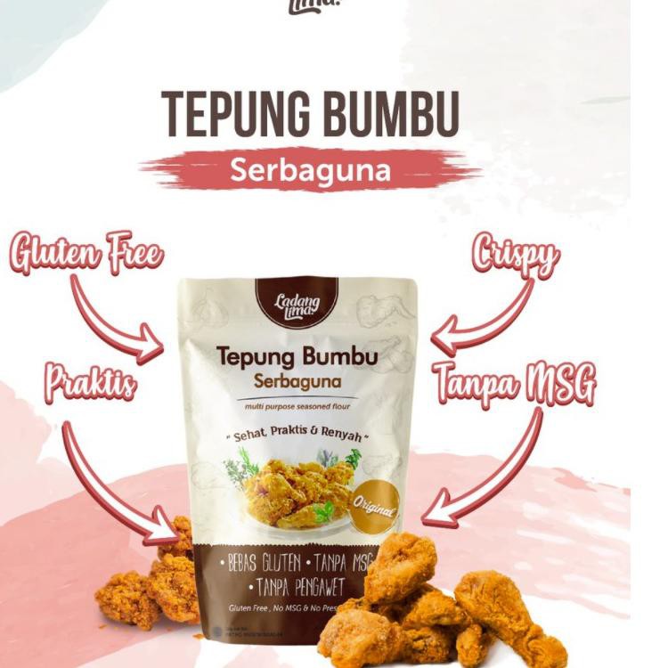 

7.7 Ladang Lima | Tepung Bumbu Serbaguna 150 Gram | Gluten Free