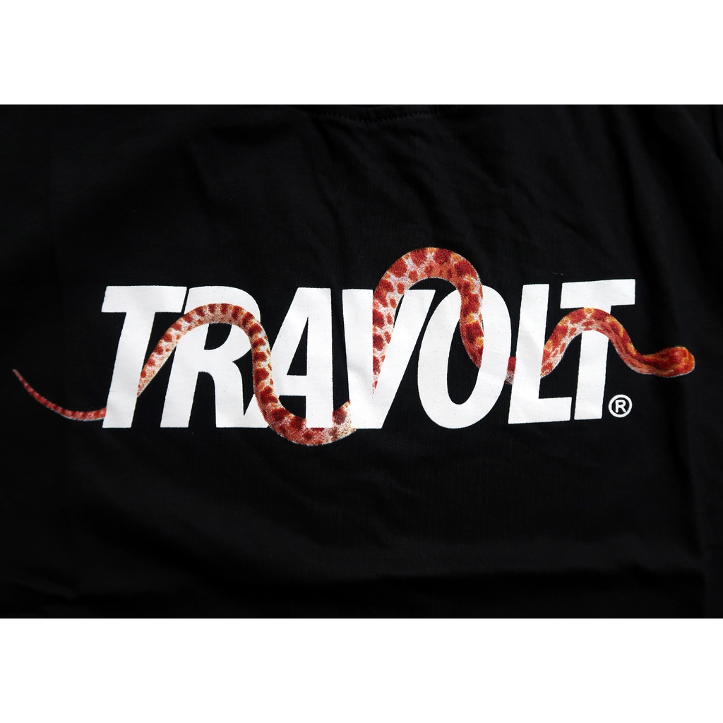 Tshirt - Blacksnake - Black - Hitam - Kaos - Travolt