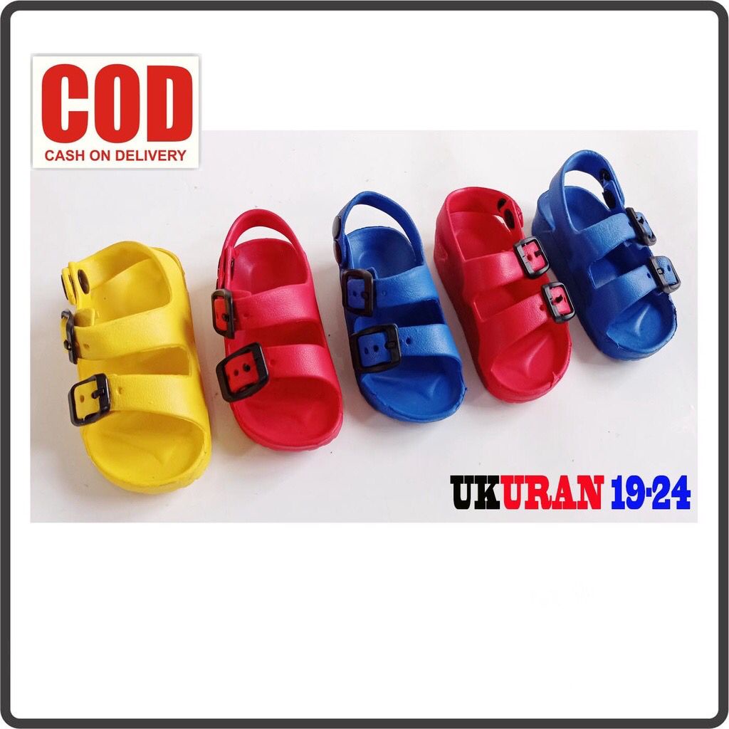 YT-806 Sandal Gunung Anak Cewek Cowok / Sandal Flip Flop Merek YUTU Size 19-24