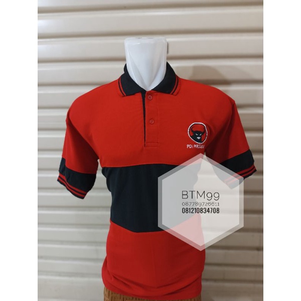 kaos partai pdi perjuangan kaos PDIP lacos pe