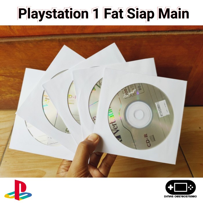 Playstation 1 / PS1 / PS 1 / PS One Fat Siap Main