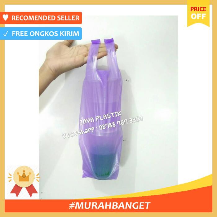 PERALATAN MAKAN - GELAS & MUG - KANTONG PLASTIK CUP ( UNTUK 2 GELAS / CUP ) TERMURAH