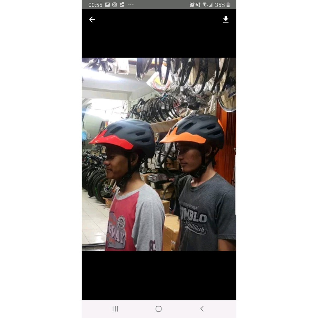 Helm Sepeda Thrill Vano Xc Am keren