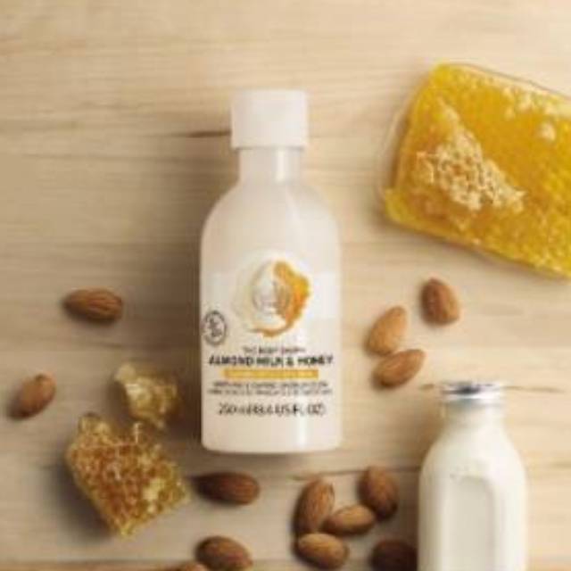 Image of The Body Shop Almond Milk & Honey Shower Cream 250ML #1