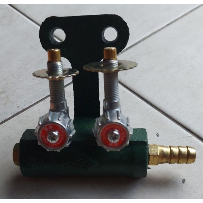 kran kompor martabak manual 2 kran